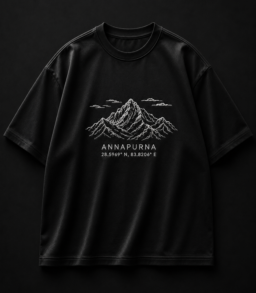 Annapurna Circuit Tee — Black