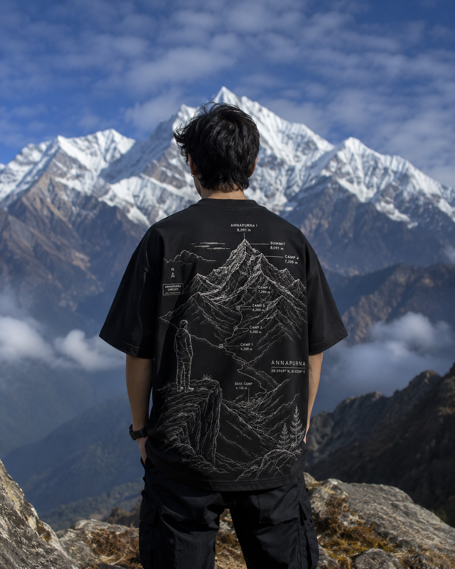 Annapurna Circuit Tee — Black